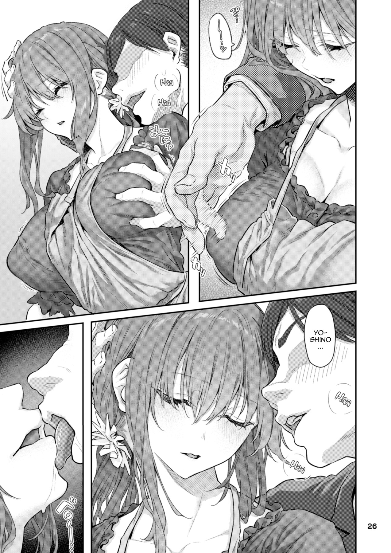 Hentai Manga Comic-Yoshino Miyuki (24), former subordinate, newly married, in casual clothes and a suit-Read-26